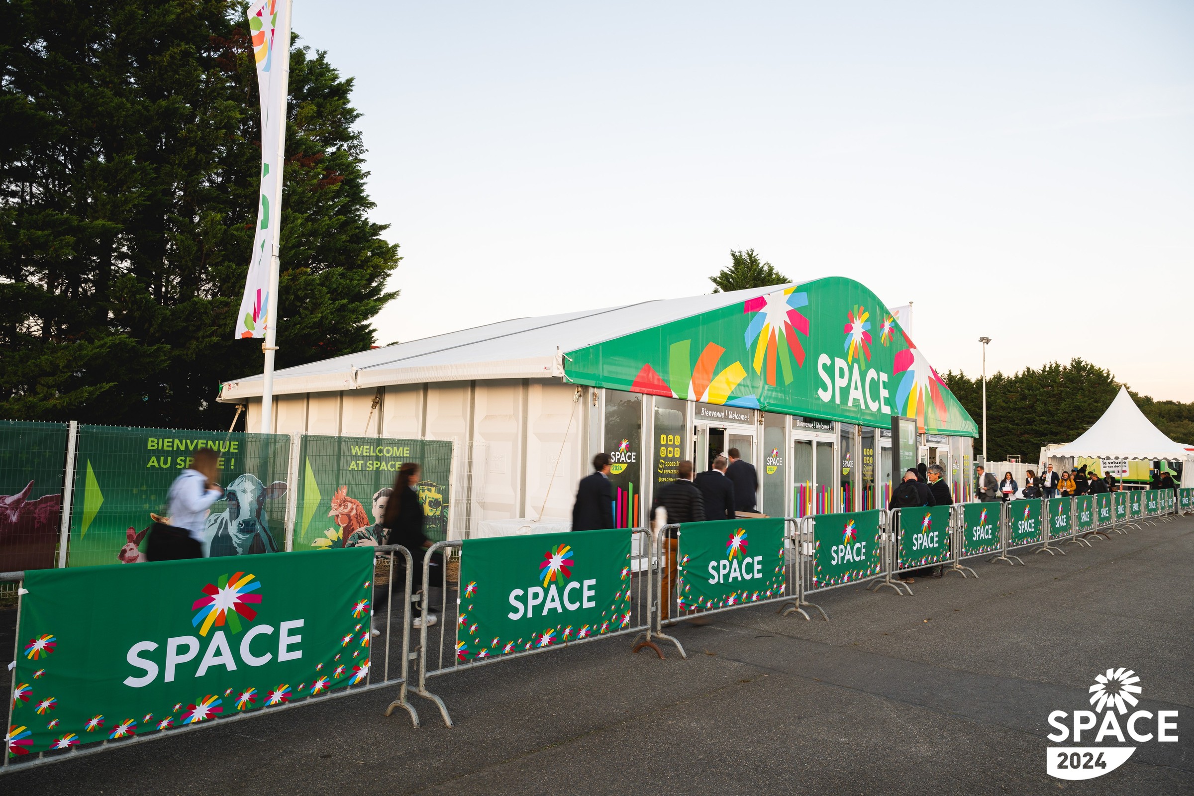 Vue extérieure du SPACE 2024